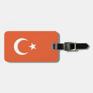 Türkische Flagge Gepäckanhänger