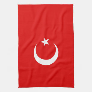 Türkische Flagge Geschirrtuch
