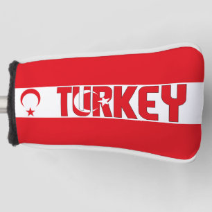 Türkische Flagge Gorgetic Patriotic Golf Headcover
