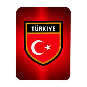 Türkische Flagge Magnet