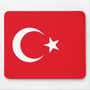 Türkische Flagge Mousepad