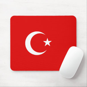 Türkische Flagge Mousepad