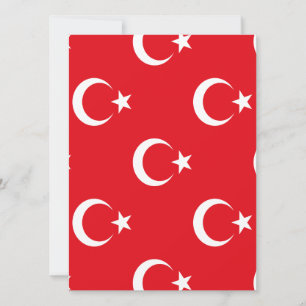 Türkische Flagge Save The Date