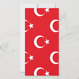 Türkische Flagge Save The Date