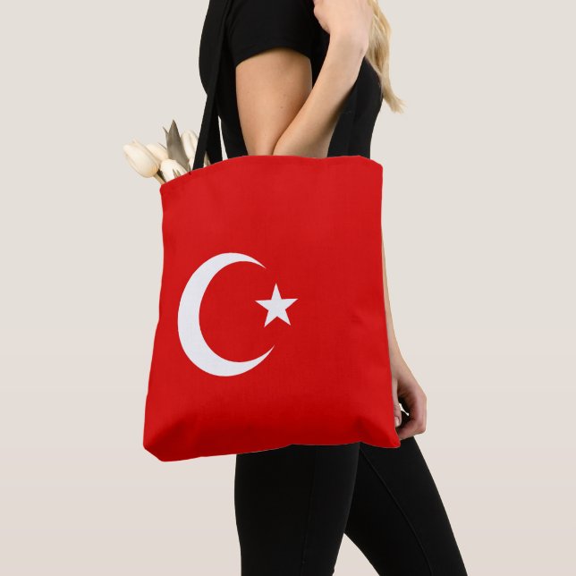 Türkische Flagge Tasche (Von Nahem)