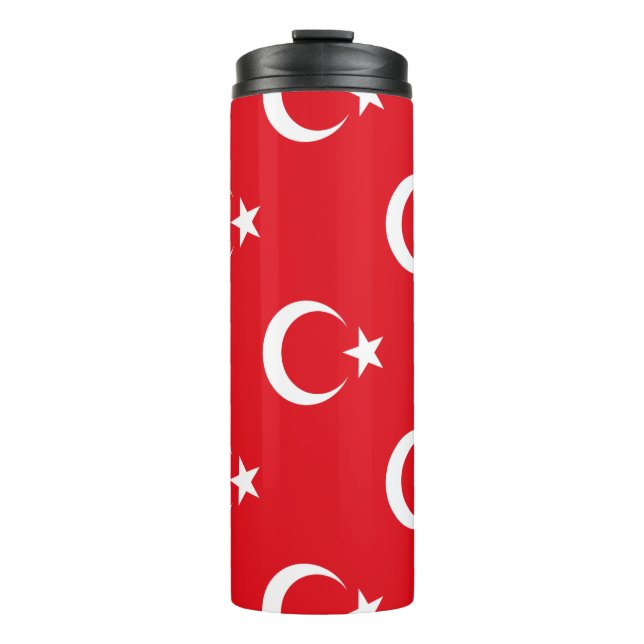 Türkische Flagge Thermosbecher (Vorderseite)