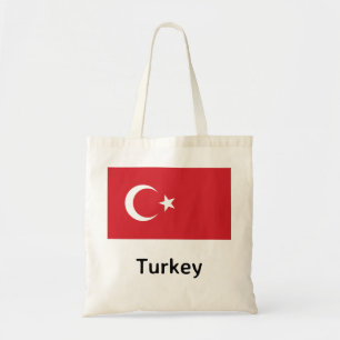 Türkische Flagge Tragetasche