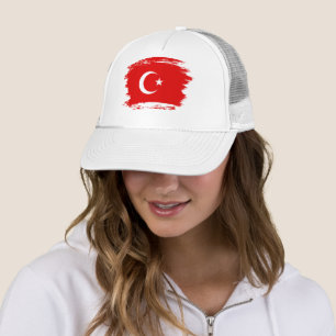Türkische Flagge Truckerkappe