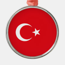 Türkische Flagge (Türkei) Keramik