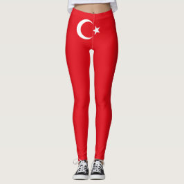Türkische Flagge (Türkei) Leggings