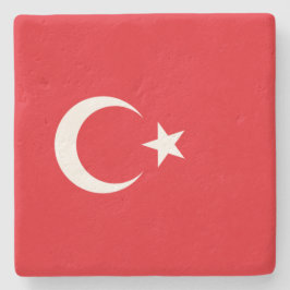 Türkische Flagge (Türkei) Steinuntersetzer