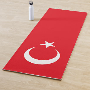 Türkische Flagge Yogamatte