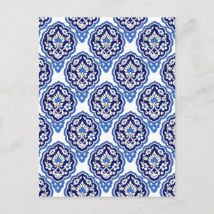 Türkische Fliese Postkarte