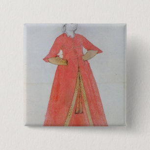 Türkische Frau Button
