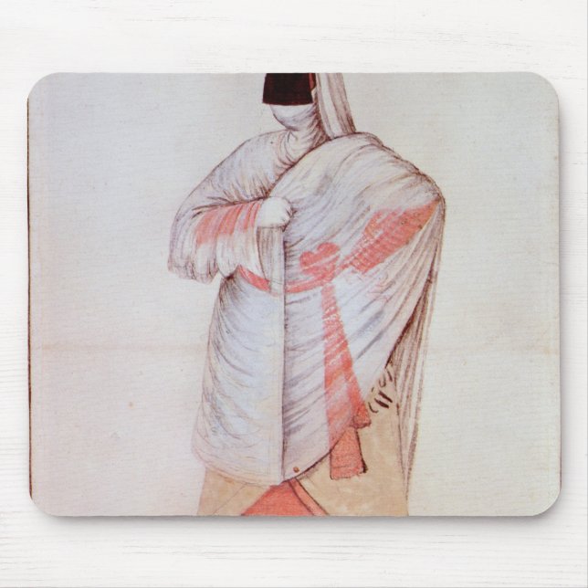 Türkische Frau Mousepad (Vorne)