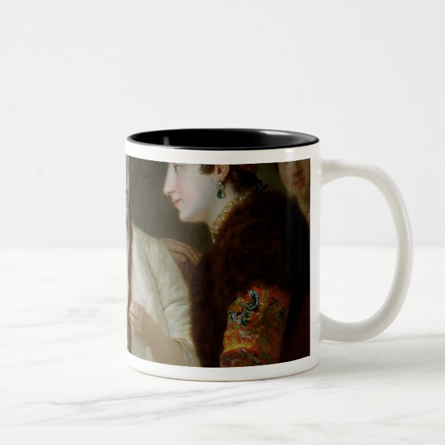 Türkische Frauen Zweifarbige Tasse (Rechts)