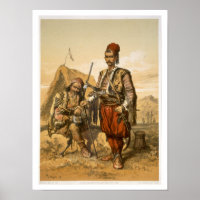 Türkische Fußsoldaten in der osmanischen Armee, Pu