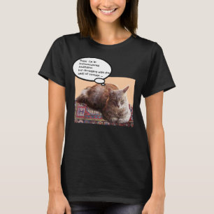 TÜRKISCHE KATZE IN TRANSENDENTALMEDITATION T-Shirt