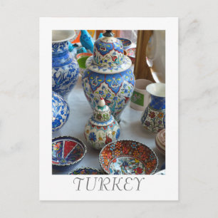 Türkische Keramiken Postkarte