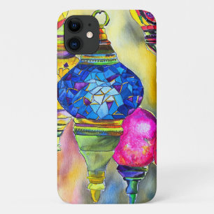Türkische Lampen Mosaik Aquarell Kunst Case-Mate iPhone Hülle