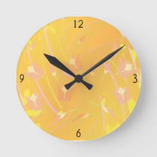 Türkische Mohnuhr Runde Wanduhr