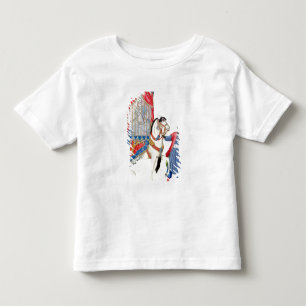 Türkische Prinzessin auf dem Weg zur Moschee Kleinkind T-shirt