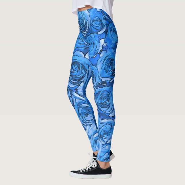Türkische Rose Leggings (Links)
