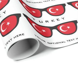 Türkische Schattierungen, Sondertext und Farbenver Geschenkpapier