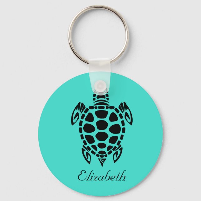 Türkische Schildkröte Schlüsselanhänger (Vorderseite)