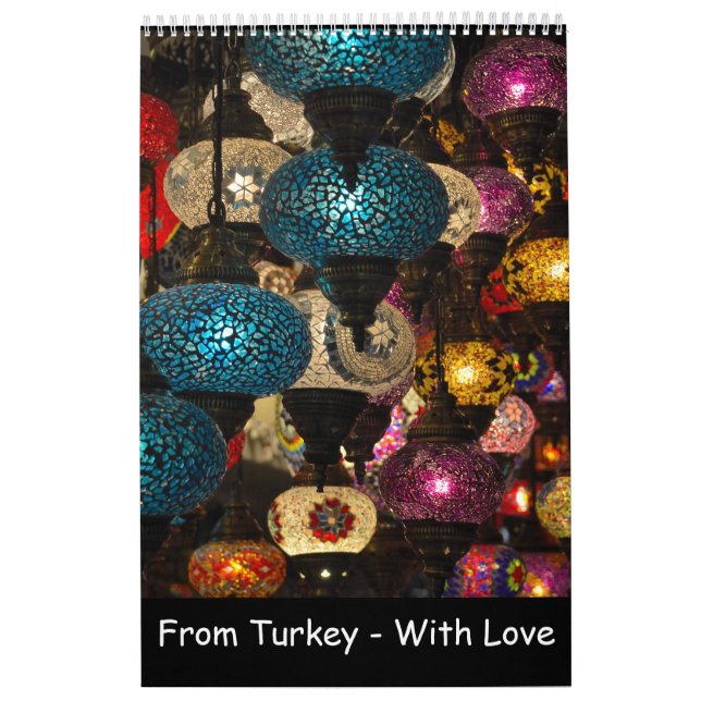 Türkische Souvenirs für 12 Monate Kalender (Titelbild)