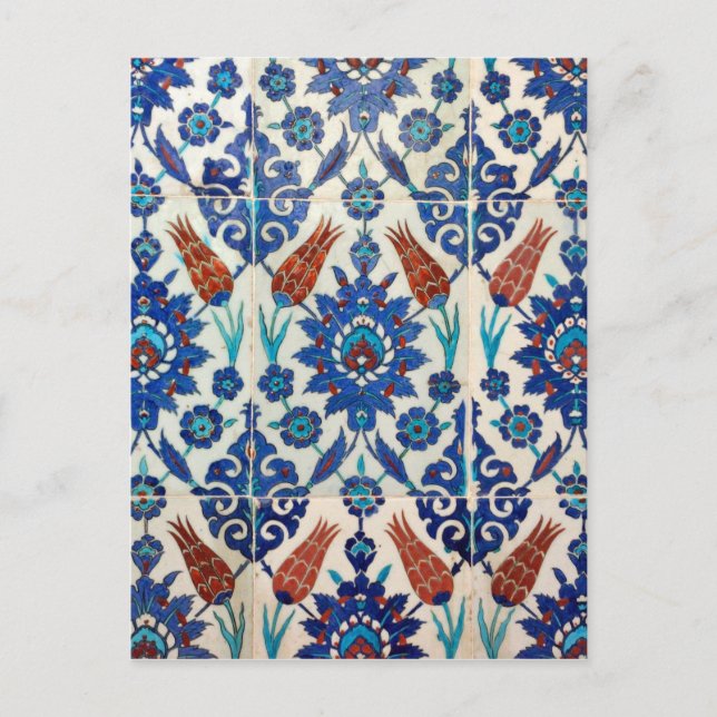 Türkische Tulpen Postkarte (Vorderseite)