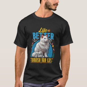 TÜRKISCHE VAN-MUTTER Katzenbesitzerin Türkisch Van T-Shirt