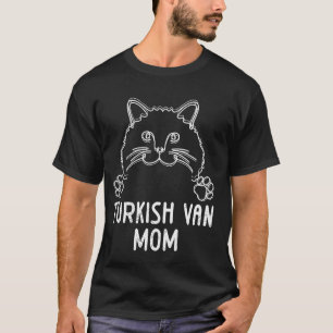 TÜRKISCHE VAN-MUTTER Türkische Van-Katze Mama Türk T-Shirt