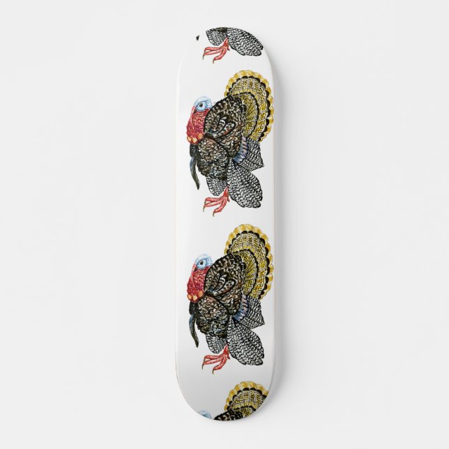 Türkische Vogelkunde Skateboard (Vorne)