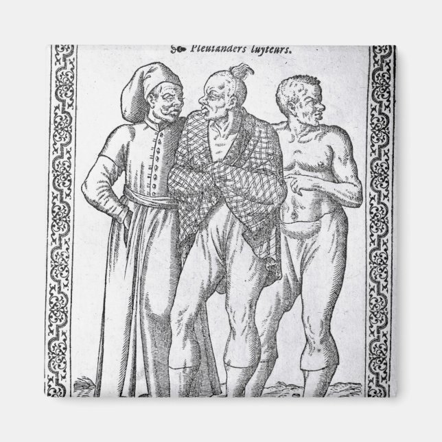 Türkische Wrestler Magnet (Vorne)
