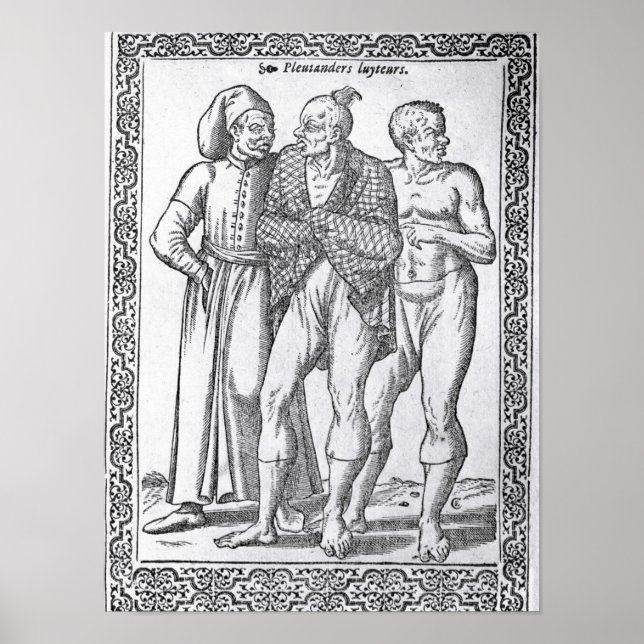 Türkische Wrestler Poster (Vorne)