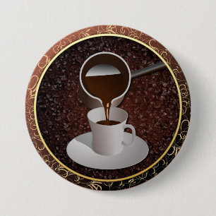 Türkischer Kaffee Button