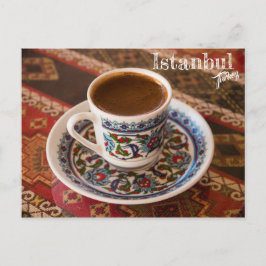 Türkischer Kaffee in Istanbul, Türkei Postkarte