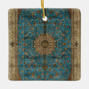 Türkischer Kilim Antik Keramikornament