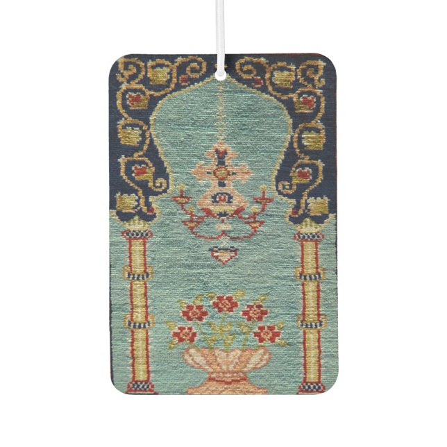 Türkischer Kilim Tepet Rug Antique Autolufterfrischer (Vorderseite)