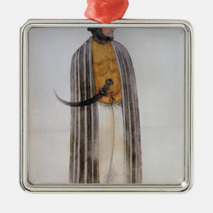 Türkischer Mann Ornament Aus Metall