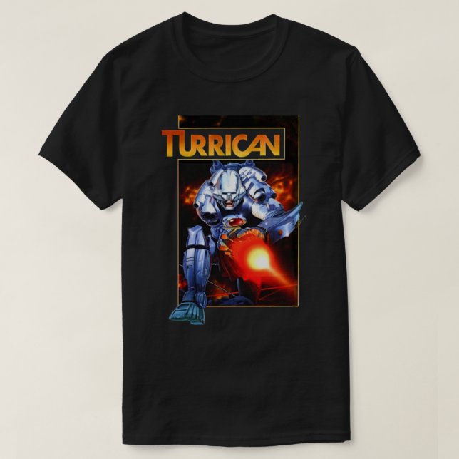 Türkischer (transparenter) C64 Klassischer T - Shi T-Shirt (Design vorne)