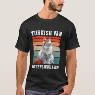 TÜRKISCHER VAN ENTHUSIAST KATZENLIEBHABER TÜRKISCH T-Shirt
