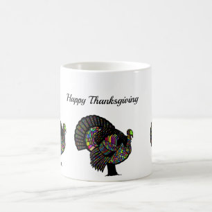 Türkischer Vogel-Erntedank Kaffeetasse