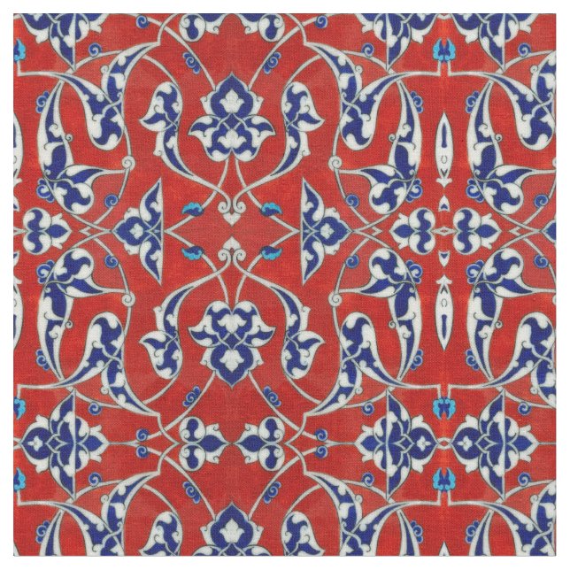 Türkisches Design Stoff (Nahaufnahme)