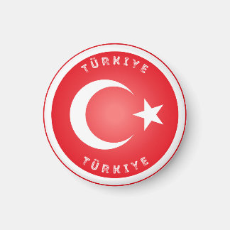 Türkisches Erbe-Emblem Magnet