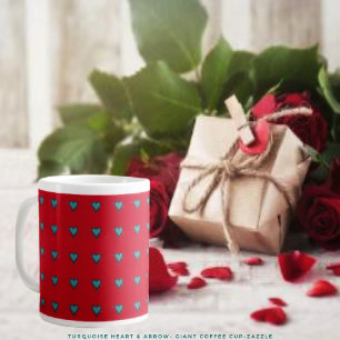 Türkisches Herz und Arsch Jumbo-Tasse