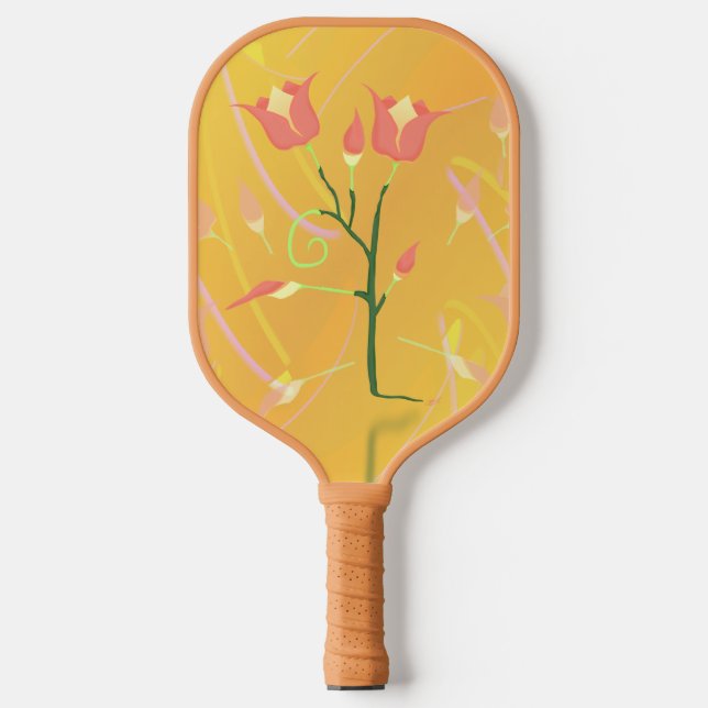 Türkisches Mohn Pickleball Schläger (Vorderseite)