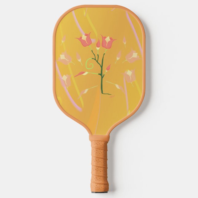 Türkisches Mohn Pickleball Schläger (Vorderseite)