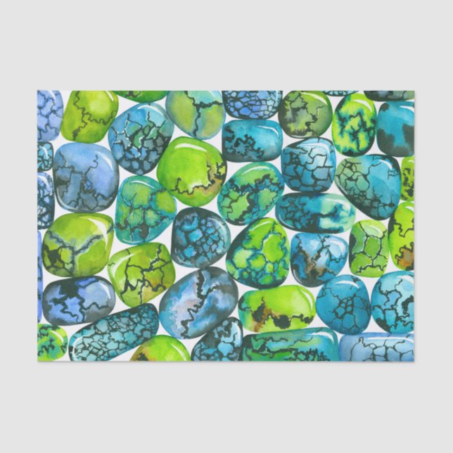 Türkisches Muster Seidenpapier (Vorderseite)